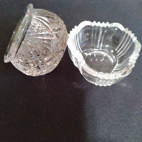 Josephine's Fan by Robinson/Cambridge glass Co & Sunray by Fostoria glass - Picture 5 of 10